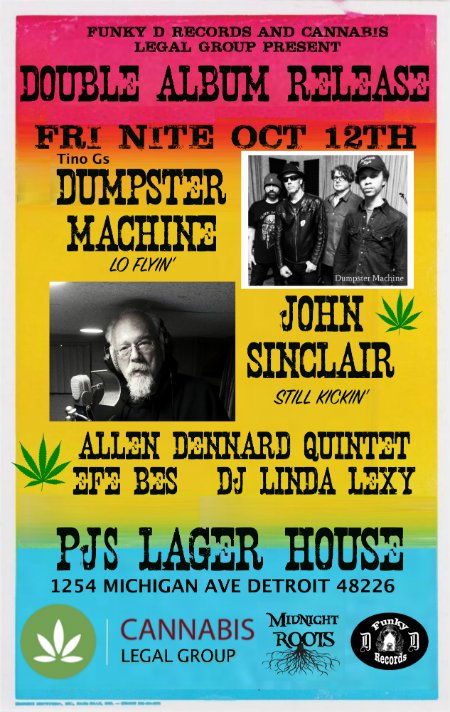 JG w J Sinclair record release party at PJ's